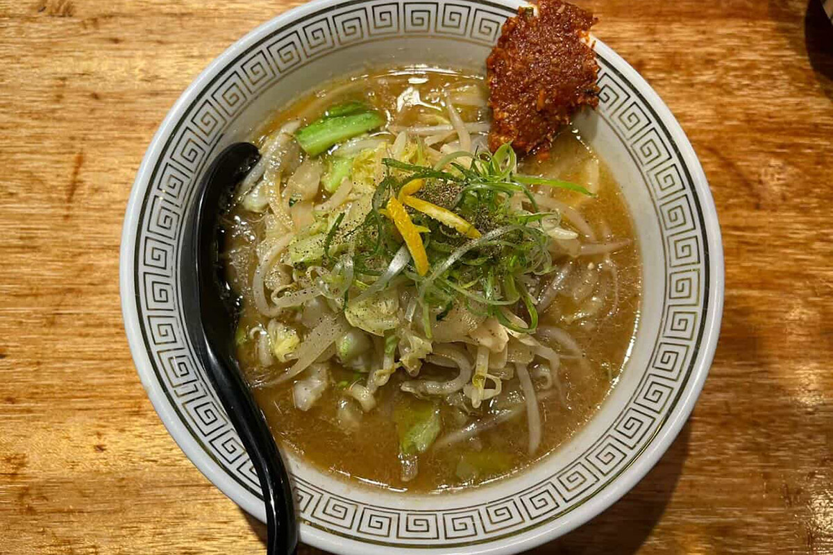 ラーメン女子森本聡子さんイチオシのラーメン　〈麺ハウス こもれ美〉の冬季限定「味噌らーめん」