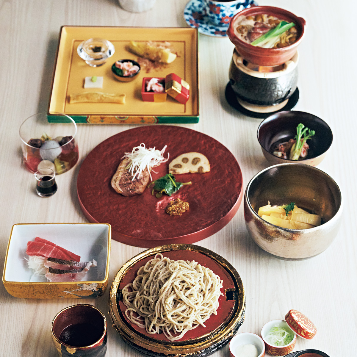 【銀座の粋を体験】専門店ならではの圧倒的うまさ〈ぎんざ蕎麦悠〉コースランチ