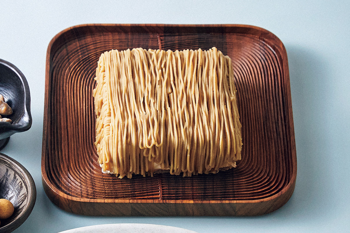 〈FRANCK MULLER PÂTISSERIE〉の和栗のモンブラン