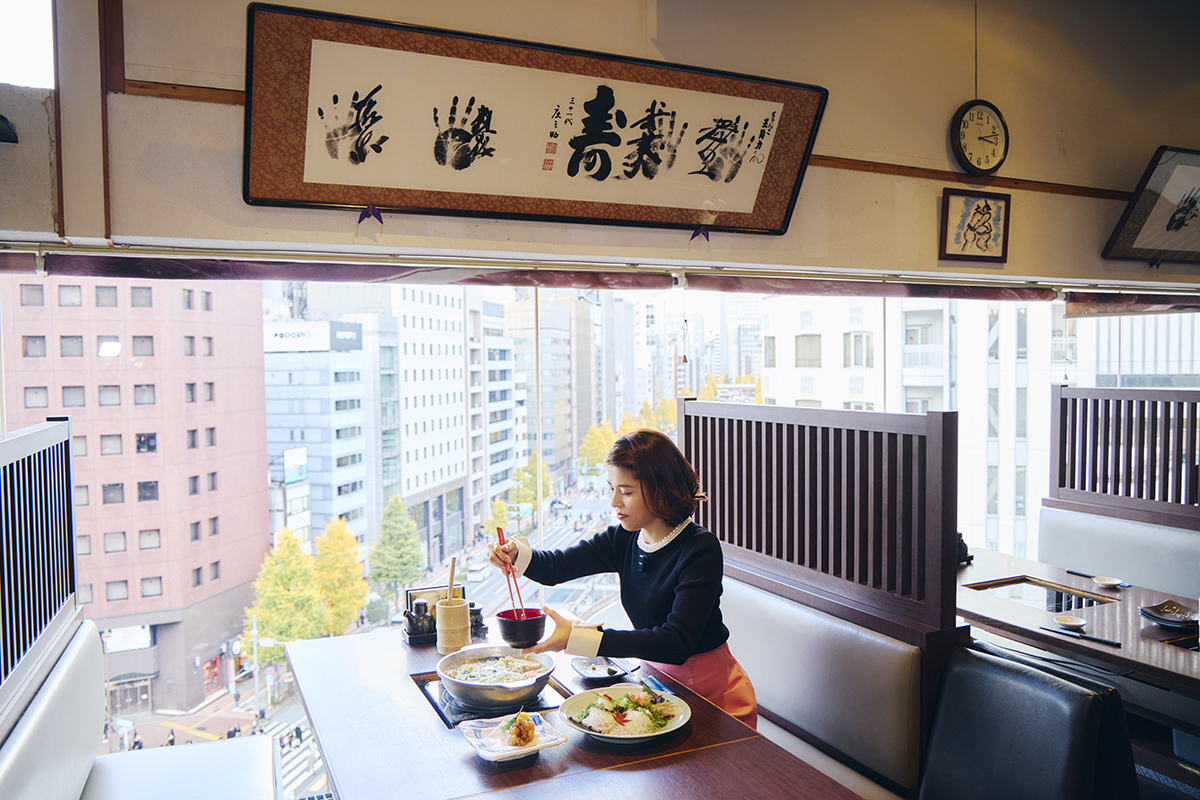 神田愛花行きつけの銀座のお店　ちゃんこ鍋屋さん〈ちゃんこ 玉海力 銀座本店〉