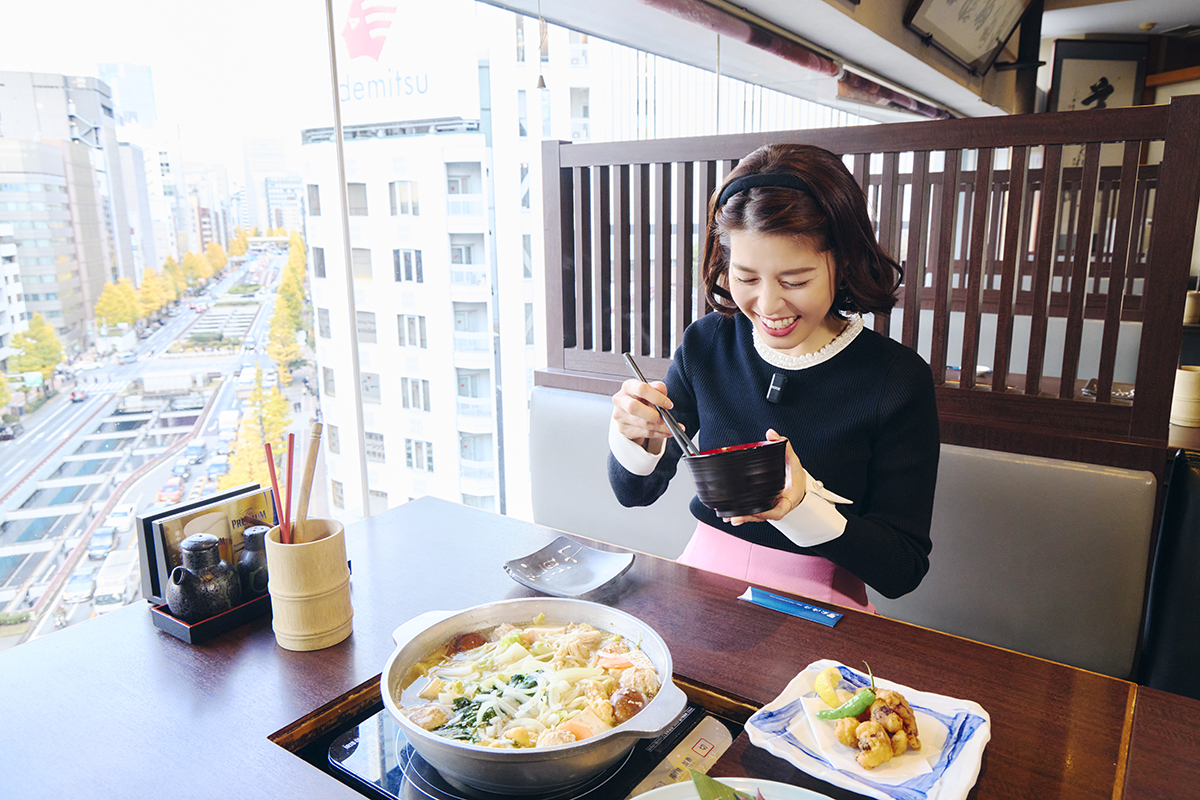 神田愛花行きつけの銀座のお店　ちゃんこ鍋屋さん〈ちゃんこ 玉海力 銀座本店〉