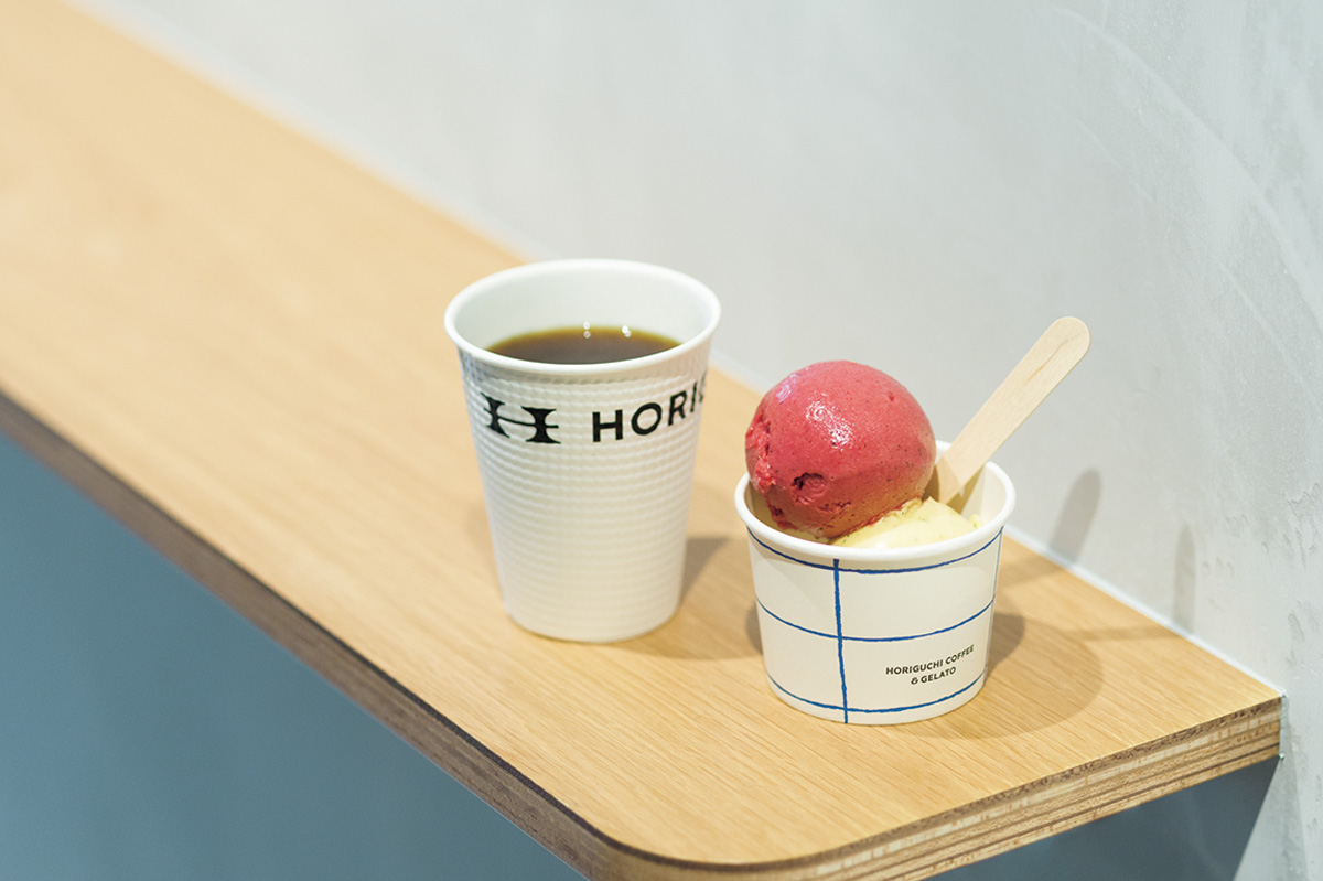 オリジナルジェラートと、コーヒーのペアリングを。〈HORIGUCHI COFFEE & GELATO〉　BASEGATE 横浜関内