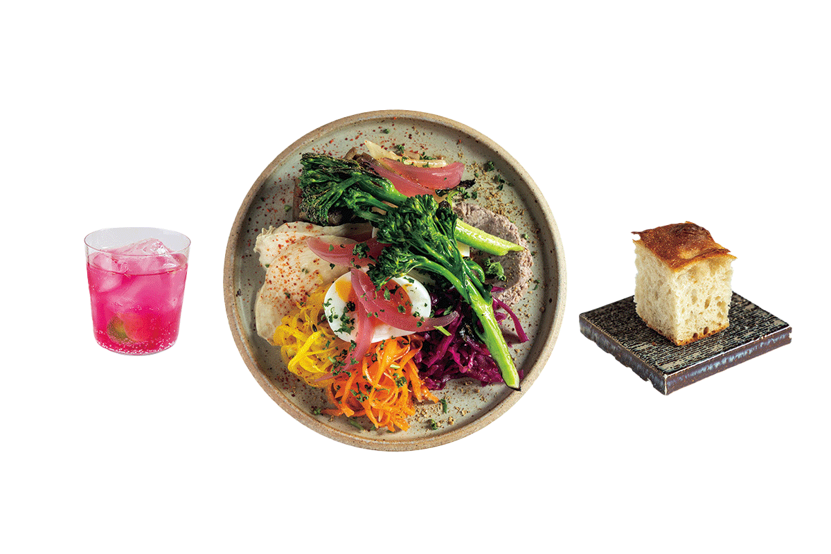 大地の恵みをシンプル調理で楽しむ滋養満点のメニュー。〈eatrip kitchen〉 祐天寺 babajiji house