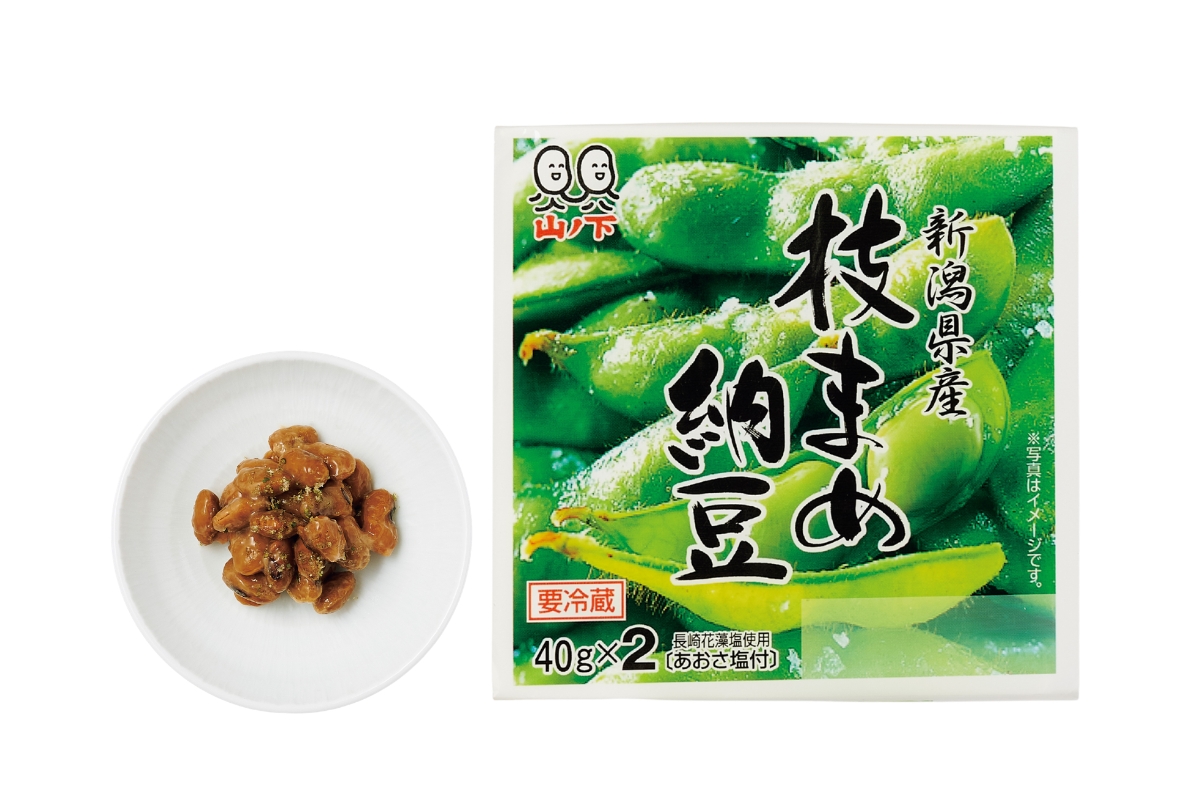 新潟県〈山ノ下納豆製造所〉の「枝まめ納豆」