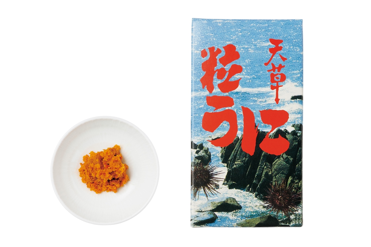 熊本県〈丸健水産〉の「甘塩粒うに」