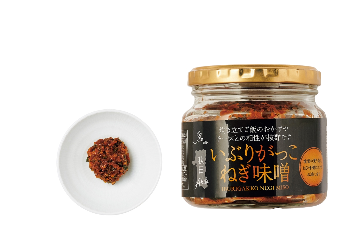 秋田県〈フルゥール〉の「いぶりがっこねぎ味噌」