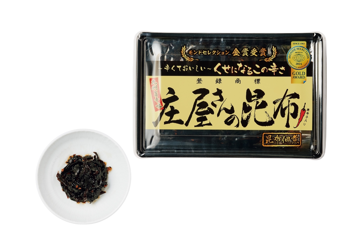 福岡県〈平尾水産〉の「庄屋さんの昆布 唐辛子入り」
