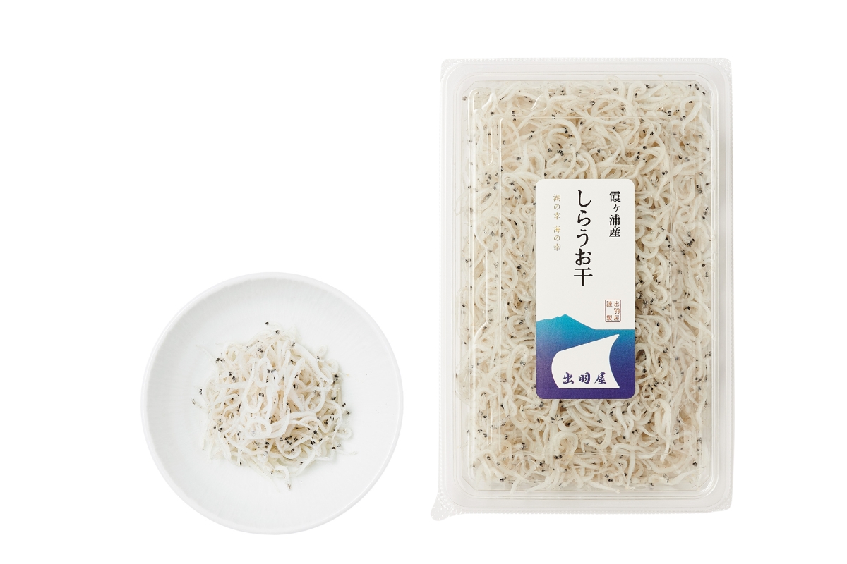 茨城県〈出羽屋〉の「しらうお干(大)」