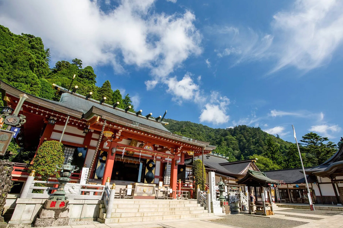 大山阿夫利神社　夏　登山　開運