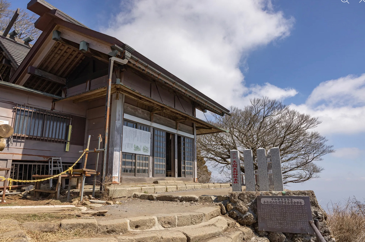 大山阿夫利神社　夏　登山　開運