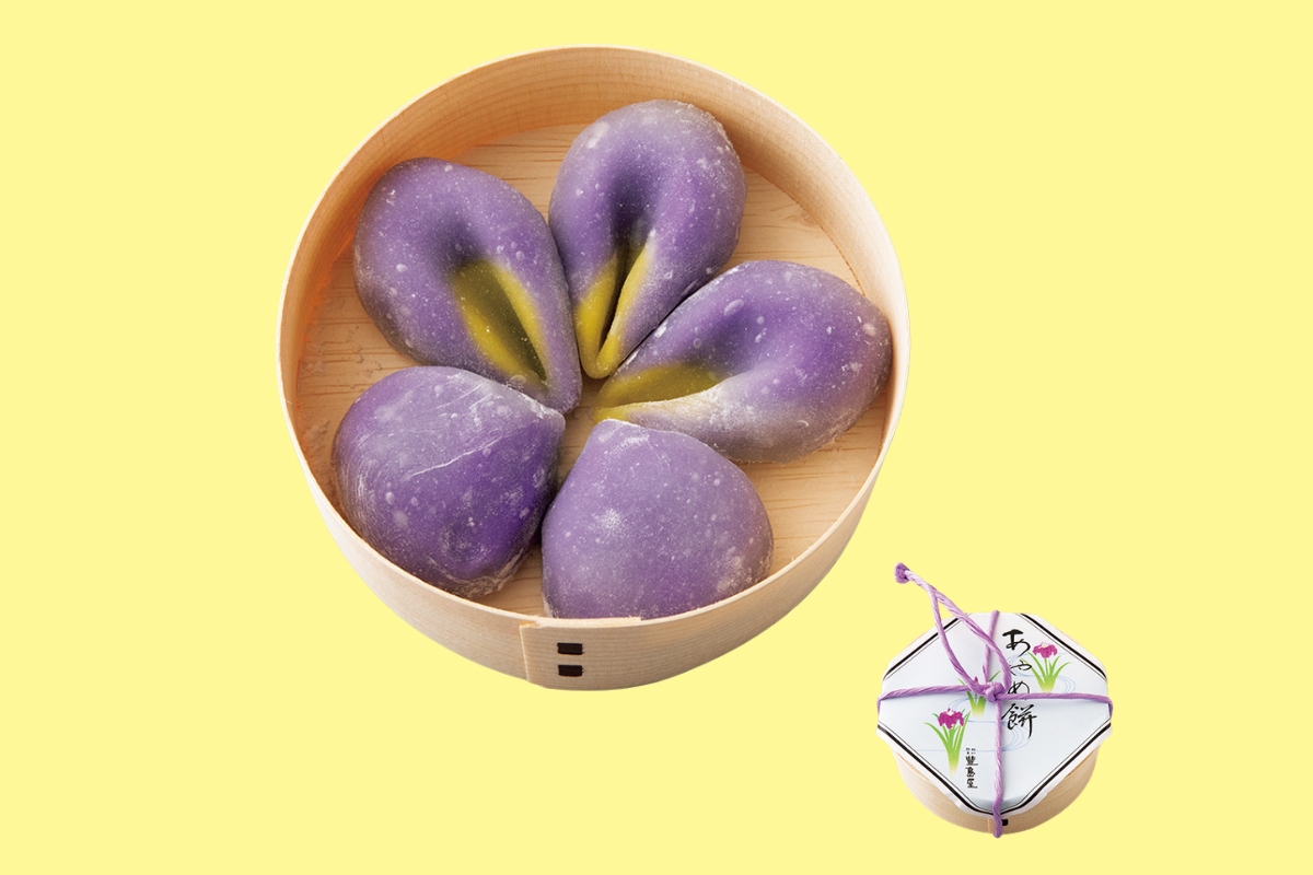 「わっぱ菓子(あやめ餅)」 豊島屋