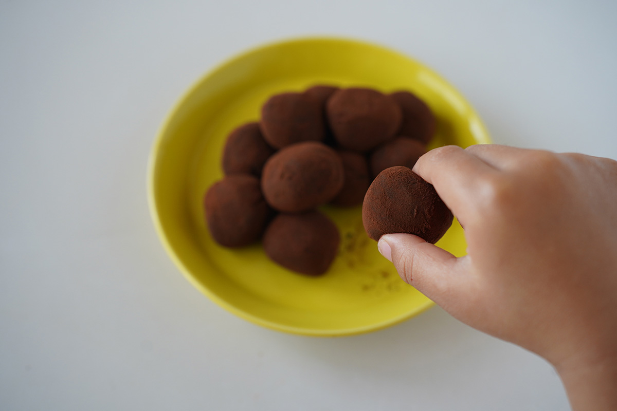 甘麹トリュフチョコ