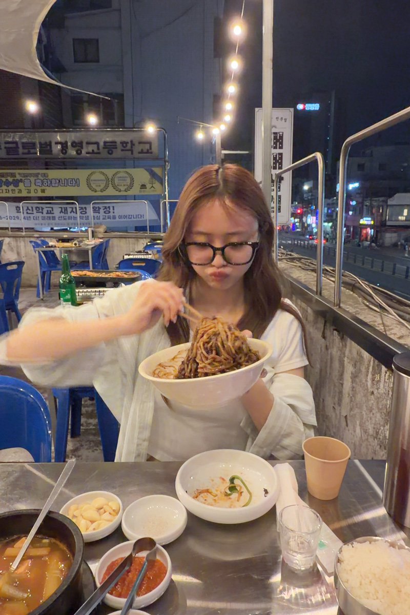 森香澄　韓国