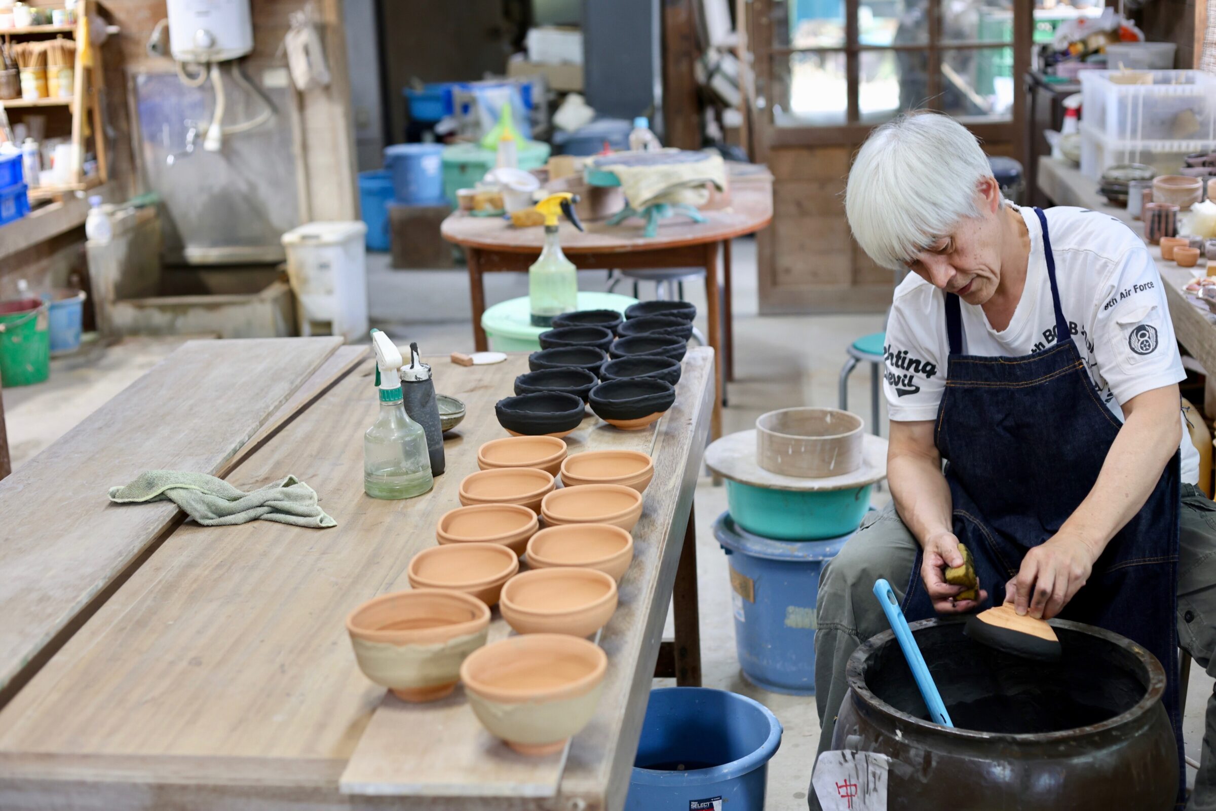 唐津焼の窯元〈鏡山窯〉