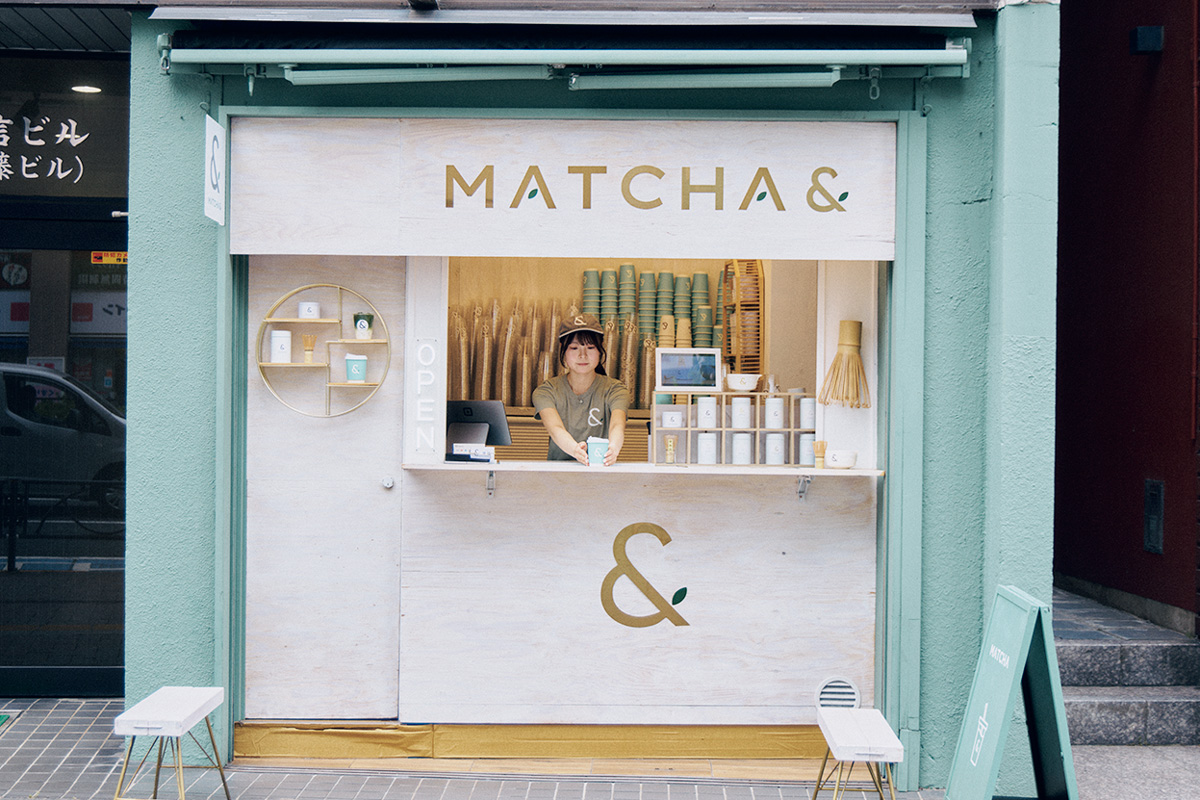 「抹茶×発酵」のテイクアウト専門店。〈MATCHA& 四ツ谷店〉