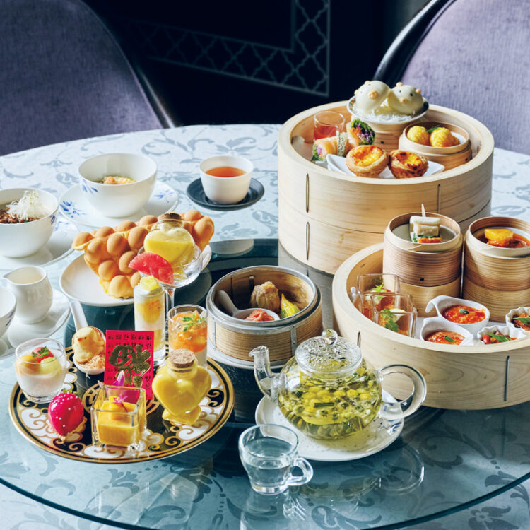 中国茶とともに、香港の飲茶文化を味わうひとときを。〈ウェスティンホテル東京〉のアフタヌーンティー 中国茶とともに、香港の飲茶文化を味わうひとときを。〈ウェスティンホテル東京〉のアフタヌーンティー