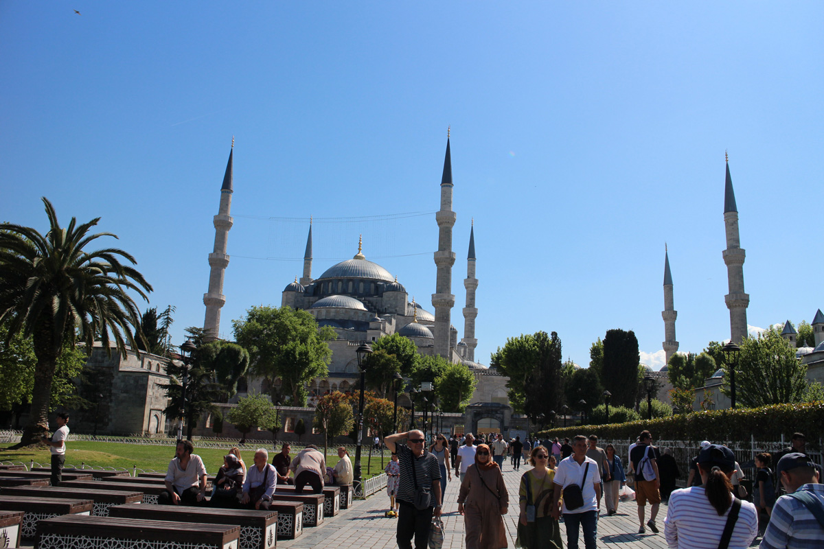 トルコ旅行 ブルーモスク スルタンアフメット・モスク
