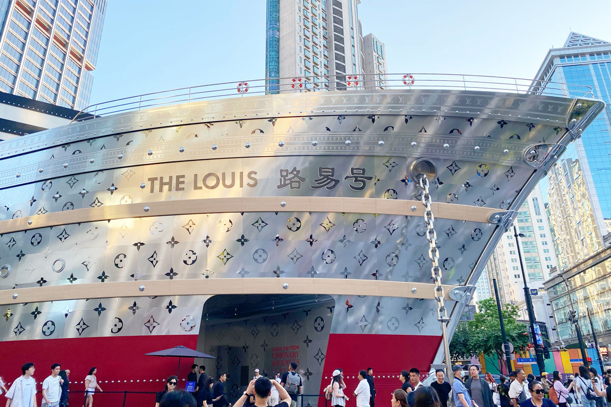 「ルイ・ヴィトン」の船!「ザ・ルイ(The Louis)」