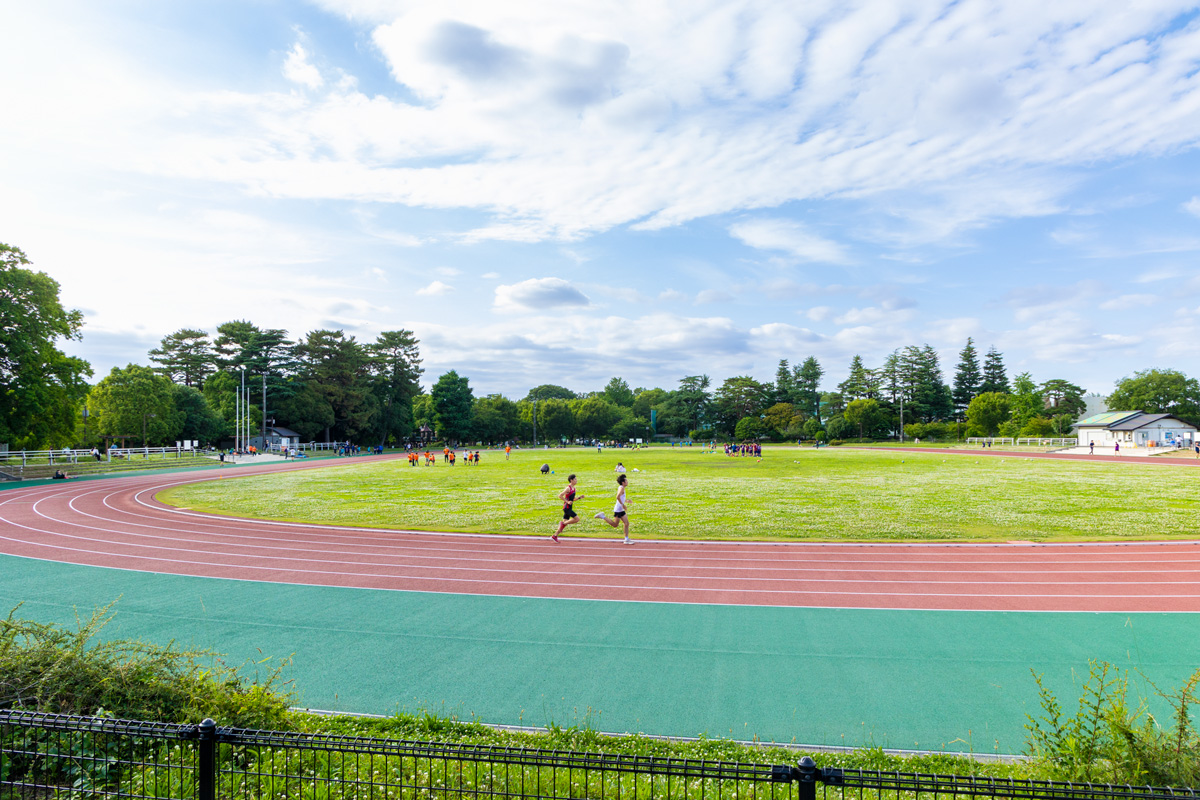 和田堀公園の400m