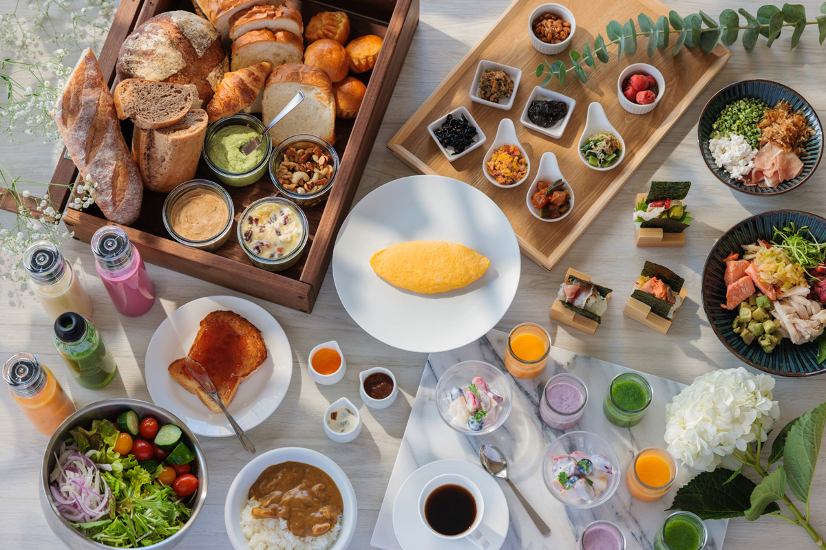 朝食が目的になるホテルへ。〈ANAクラウンプラザ〉で出会う、新しい朝食「THE 10」。