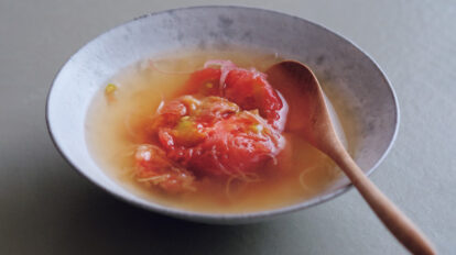 体が欲しているのはこの味だった！ 野村友里さんの「梅とトマトのスープ」レシピ。