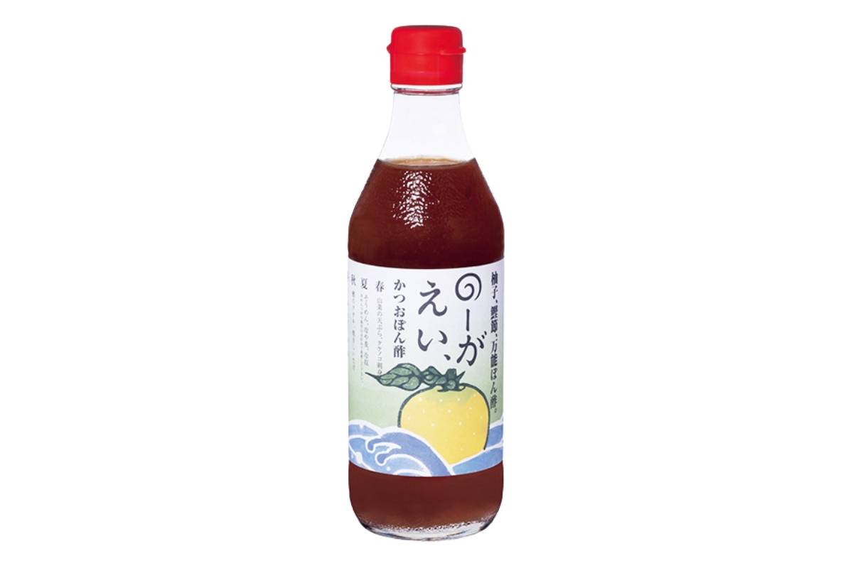 芳醇ゆず派の王道ぽん酢〈馬路村（うまじむら）農協〉の「ゆずかつおぽん酢 のーがえい」