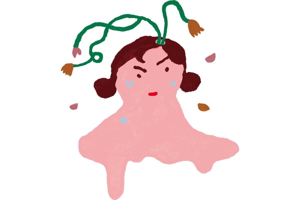更年期　イメージイラスト