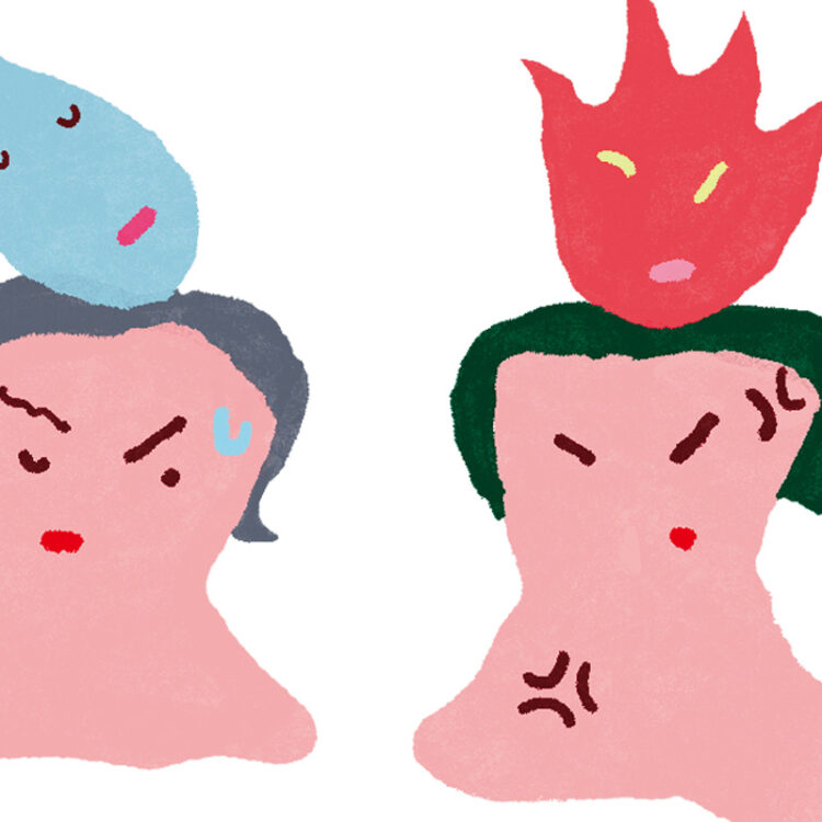 更年期 イメージイラスト 更年期 イメージイラスト