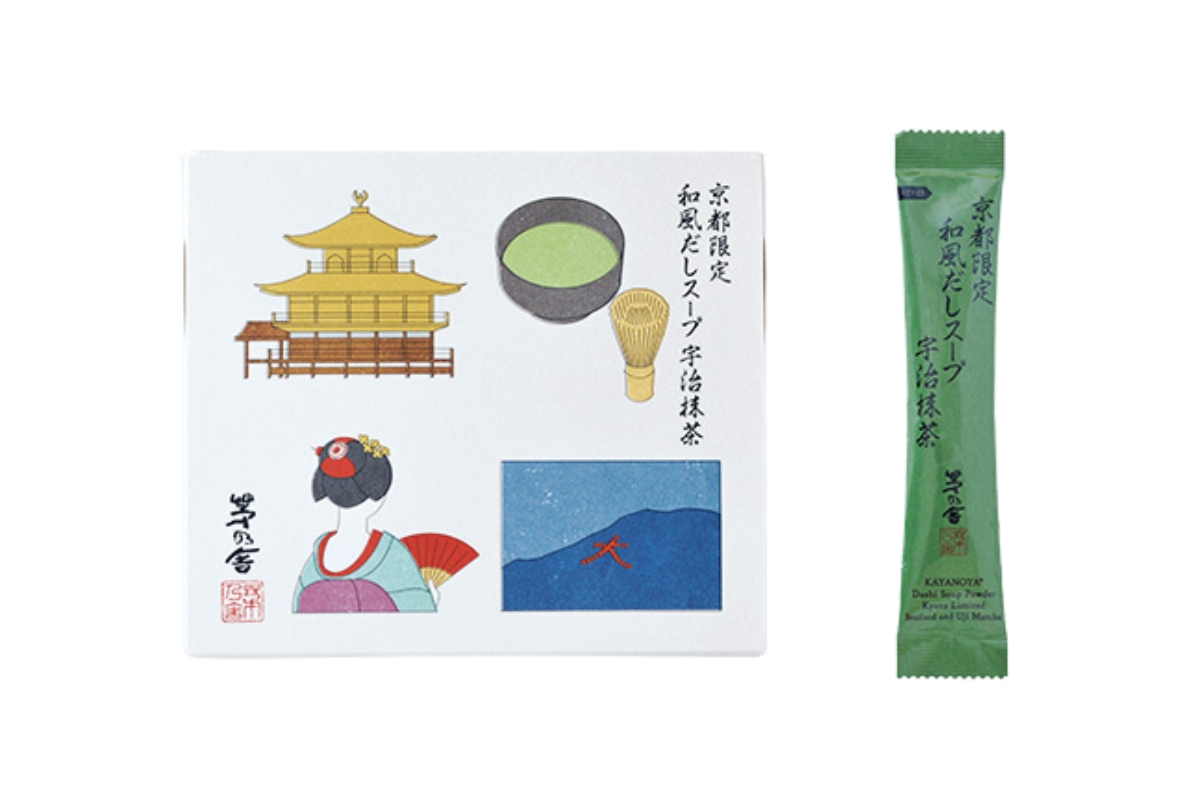京都限定 和風だしスープ 宇治抹茶