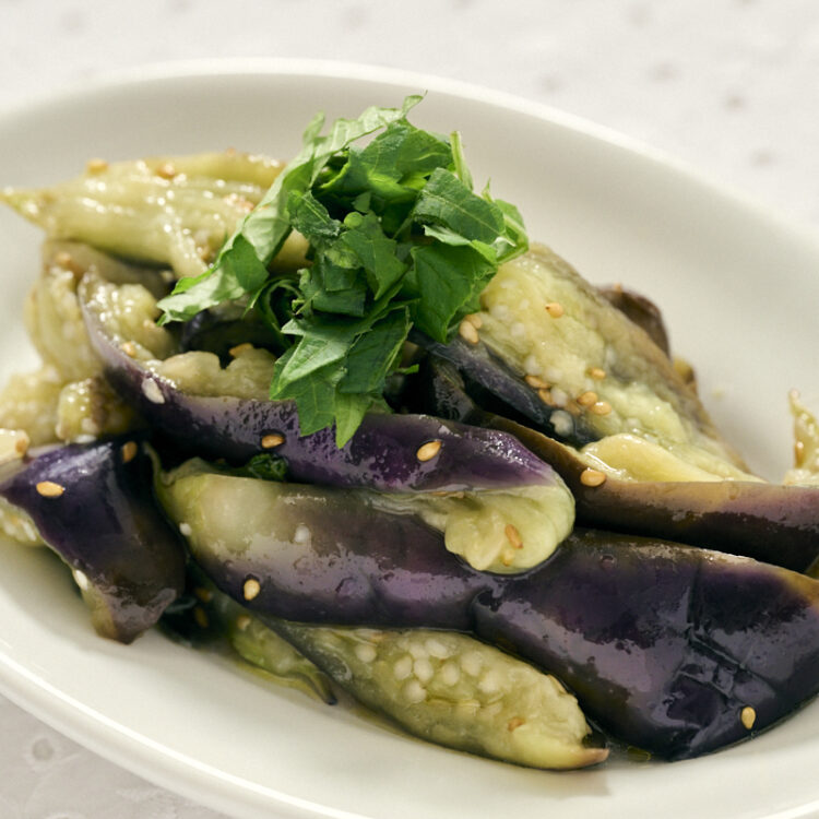 最近野菜食べてないな…と思ったらVol.29 手でさくだけ！「とろナス香味マリネ」