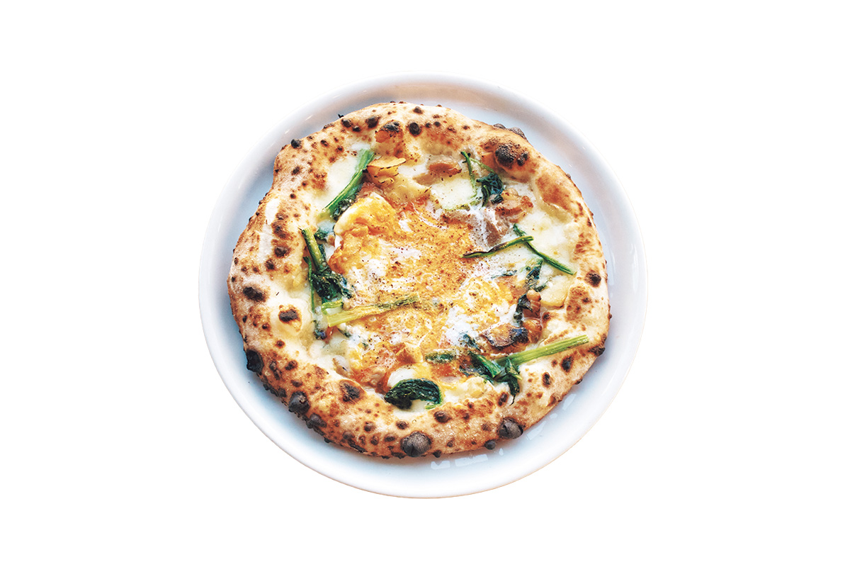 不動前 手ごね生地のもちもちピッツァ、焼きたてをぜひ!〈PIZZACHECK〉のピザ