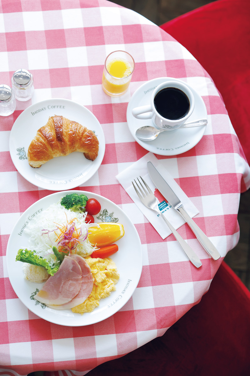 京都 イノダコーヒーの朝食