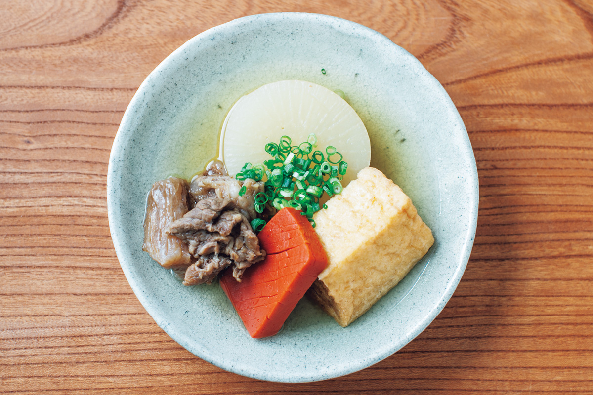 和食とエスニックを行き来する軽やかさ。〈だしとスパイス 台所 麻〉の「おでん」