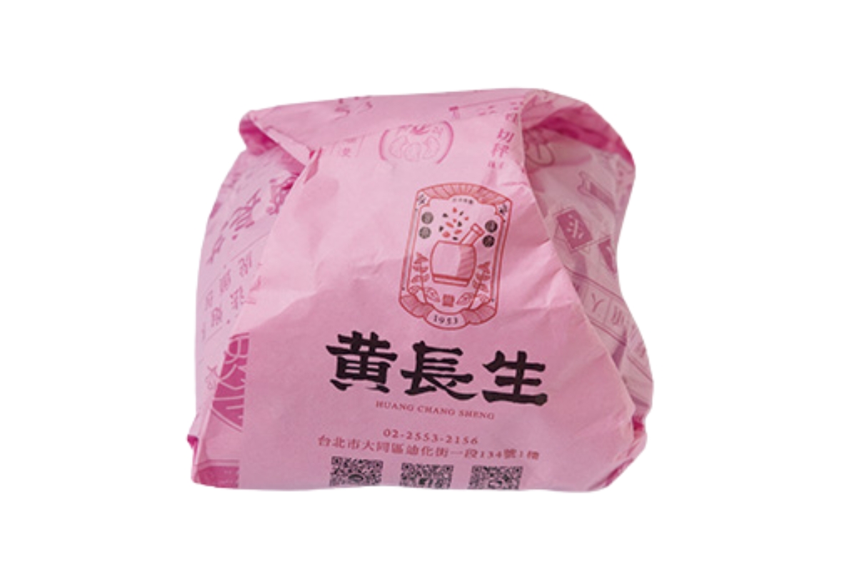台北 迪化街で買うお土産 伝統的な包みに味がある迪化街の名物土産。〈黃長生藥行〉