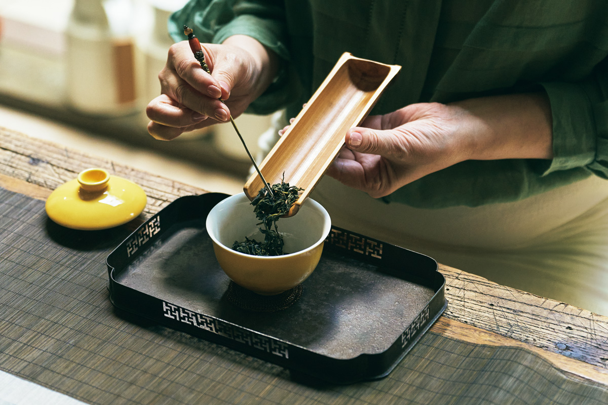完全予約制で4時間たっぷり過ごす、風雅な茶藝館。〈減字木蘭花〉