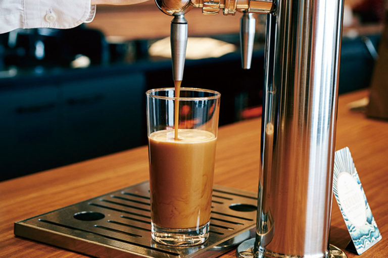 コーヒーだしてます