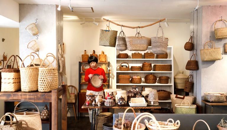 帶給中島志保女士滿滿靈感的籃子專賣店〈Kagoamidori〉-Hanako Taiwan