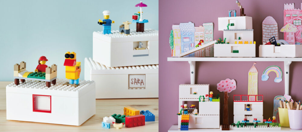 讓收納變得更有趣， IKEA X LEGO「BYGGLEK」系列打造屬於自己的創意基地！ 4/8 台灣限量開賣！