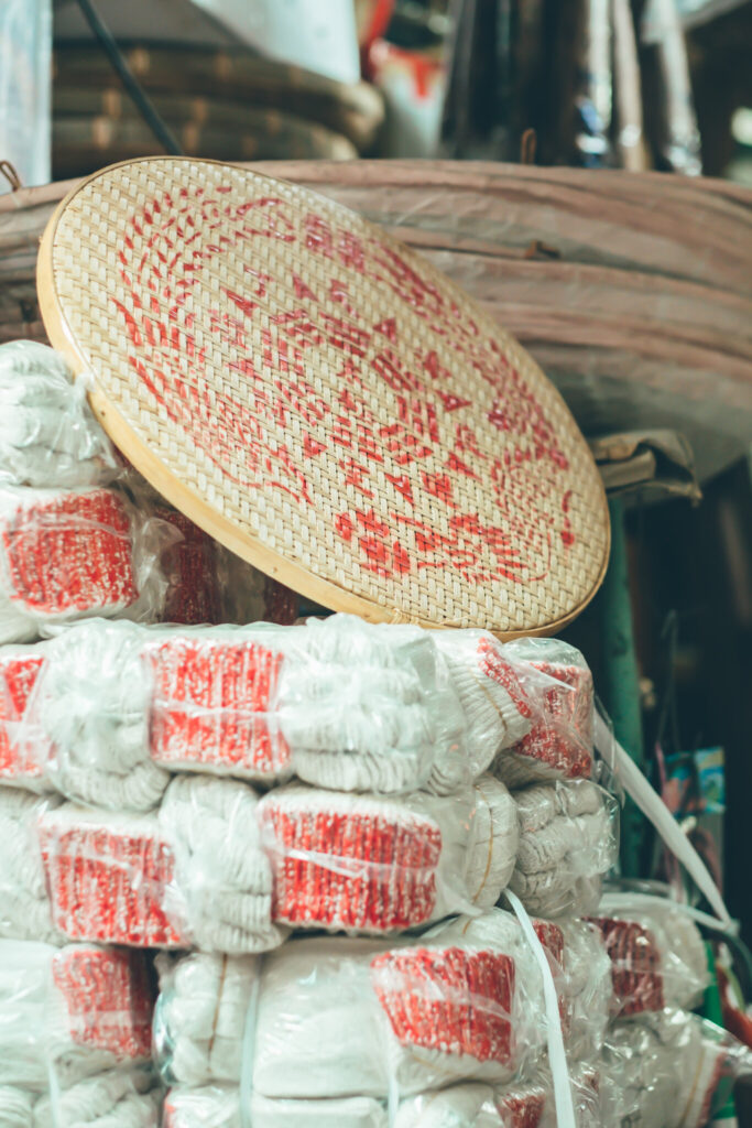 傳統結婚用品米篩